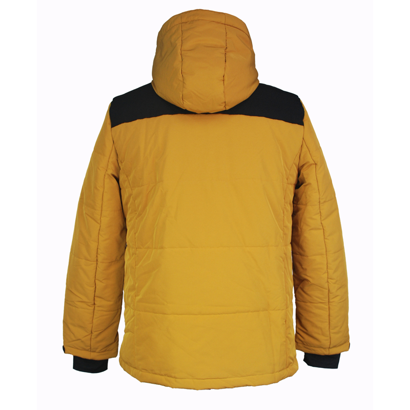 Windproof medium weight jacket mens long coats winter jacket mens for extreme cold